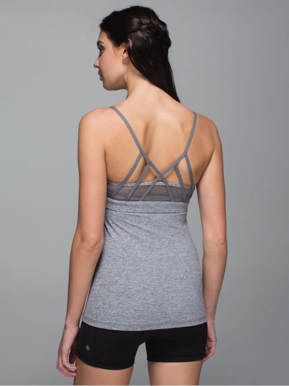 Lululemon Just Breathe Tank Size 6 Heathered Slate / Slate - Picture 2 of 11